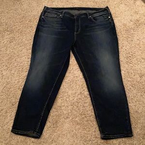 Silver jeans size 22